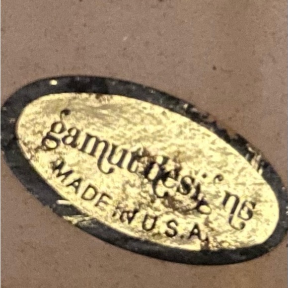 Gamut Designs Napkin Holder Dry Seeds Lucite Resin Made USA - Picture 4 of 5